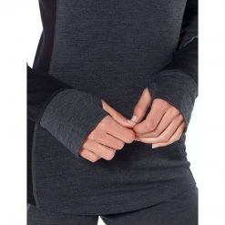 Icebreaker Women's BodyfitZone Merino 260 Zone Long Sleeve Crewe Thermal Top
