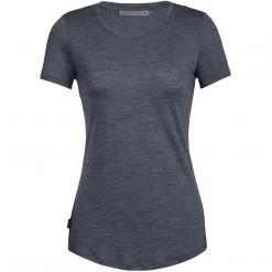 Icebreaker Women's Cool-Lite Sphere Short Sleeve Low Crewe 16 Icebreaker Women's Cool-Lite Sphere Short Sleeve Low Crewe