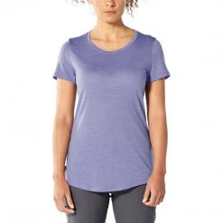 Icebreaker Women's Cool-Lite Sphere Short Sleeve Low Crewe 13 Icebreaker Women's Cool-Lite Sphere Short Sleeve Low Crewe