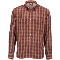 Simms Fishing Men's Big Sky Long Sleeve Fishing Shirt - Clearance