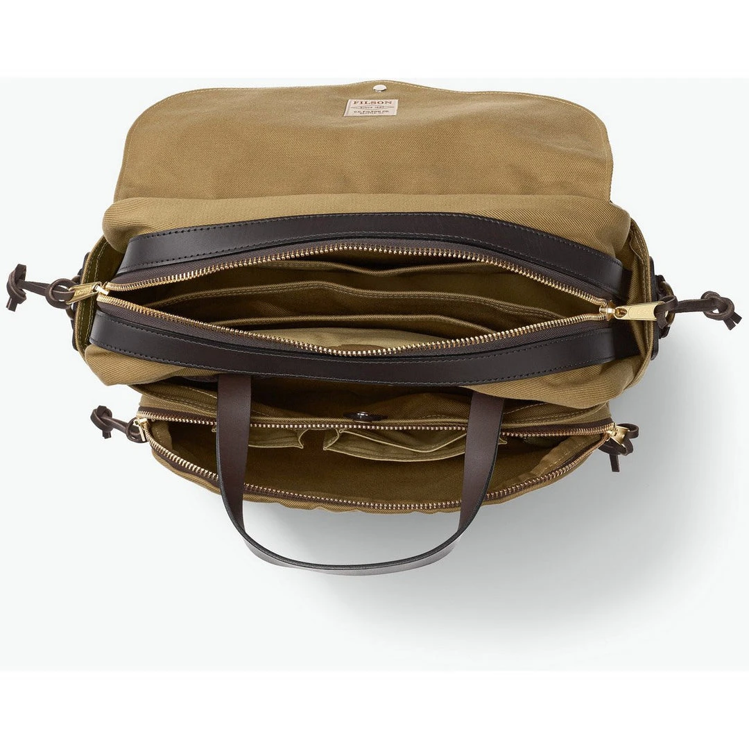 Filson Rugged Twill Padded Computer Bag Camp & Hike 14 Filson Rugged Twill Padded Computer Bag Camp & Hike