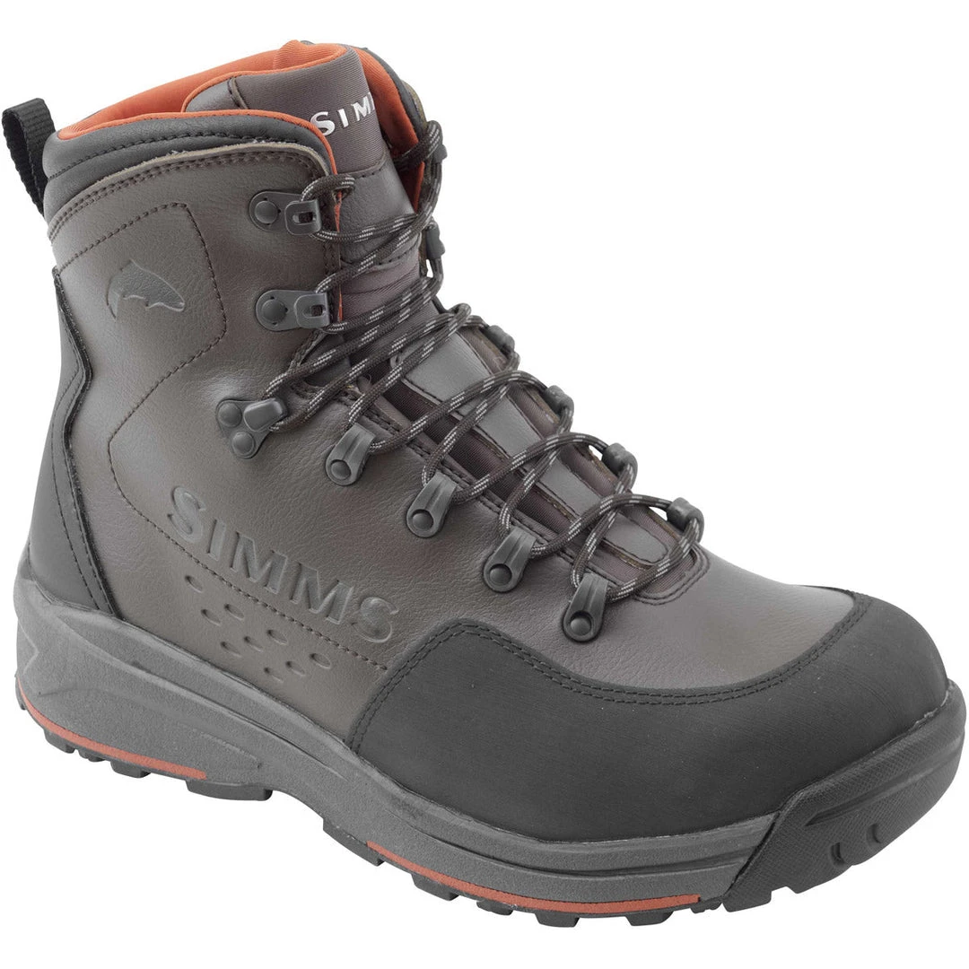 Simms Fishing Camp & Hike Men's Freestone Wading Boots - Rubber Soles 3 Simms Fishing Camp & Hike Men's Freestone Wading Boots - Rubber Soles