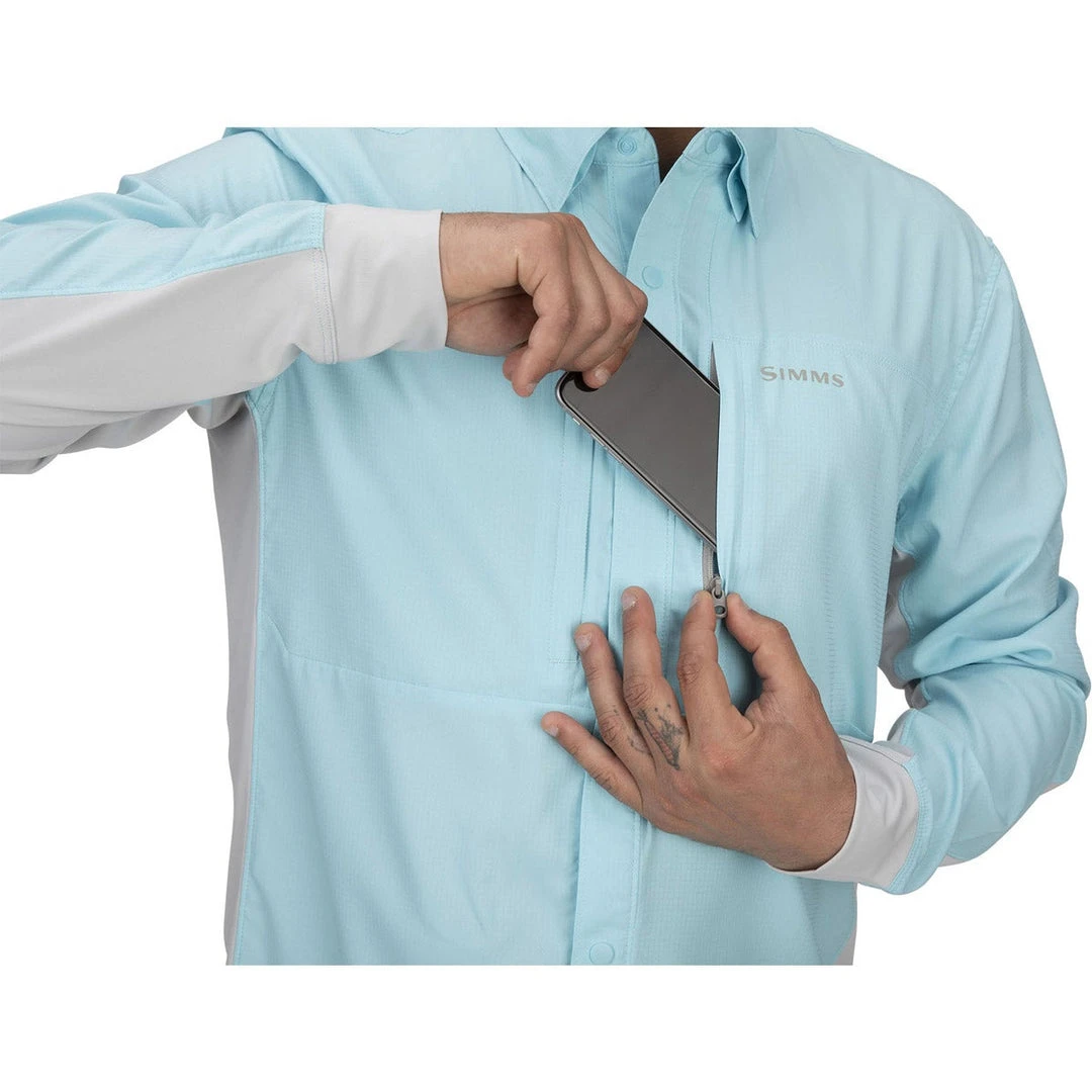 Simms Fishing Men's Intruder BiComp Fishing Shirt 7 Simms Fishing Men's Intruder BiComp Fishing Shirt