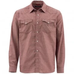 Simms Fishing Men's No-Tellum Fishing Long Sleeve Shirt - Clearance