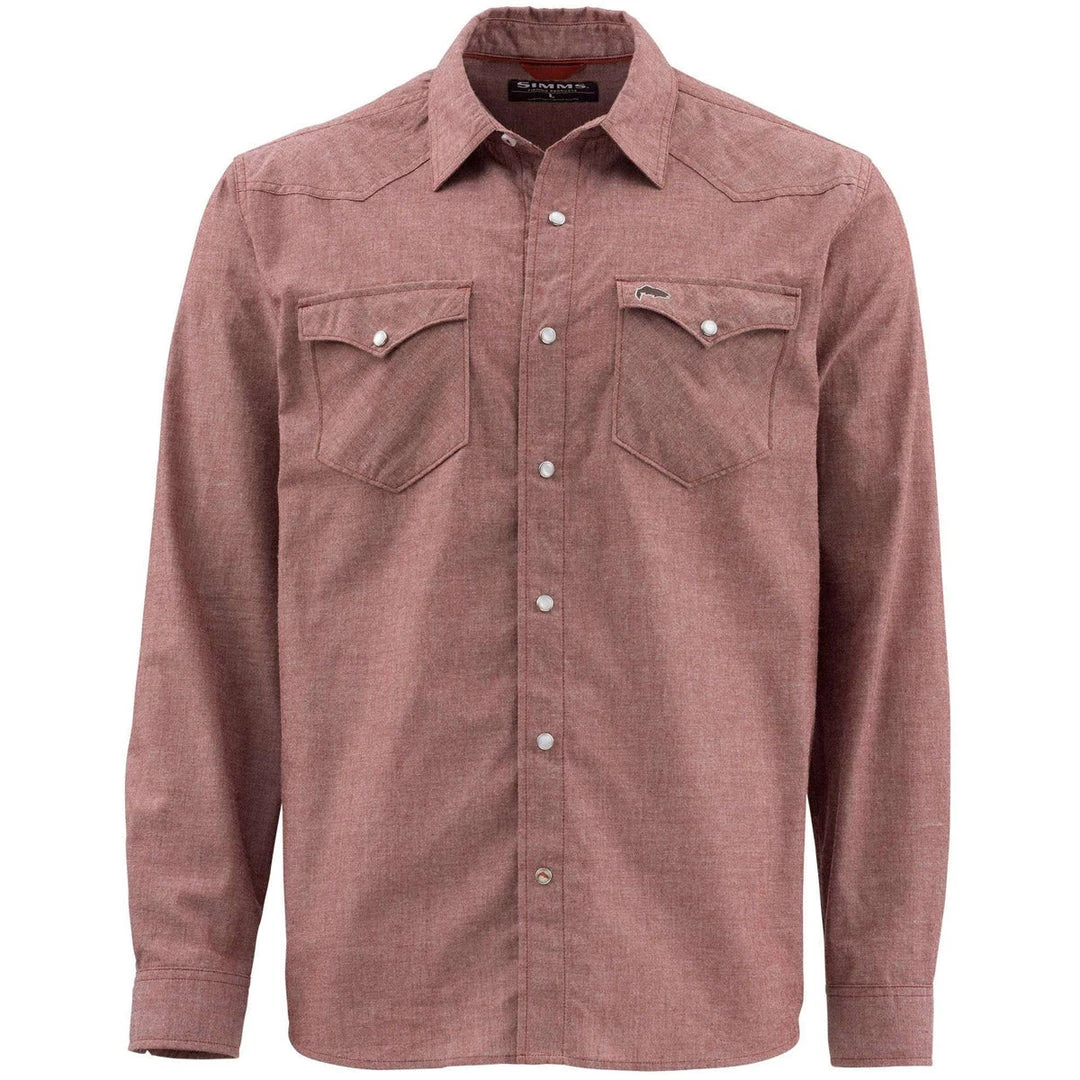 Simms Fishing Men's No-Tellum Fishing Long Sleeve Shirt - Clearance 3 Simms Fishing Men's No-Tellum Fishing Long Sleeve Shirt - Clearance