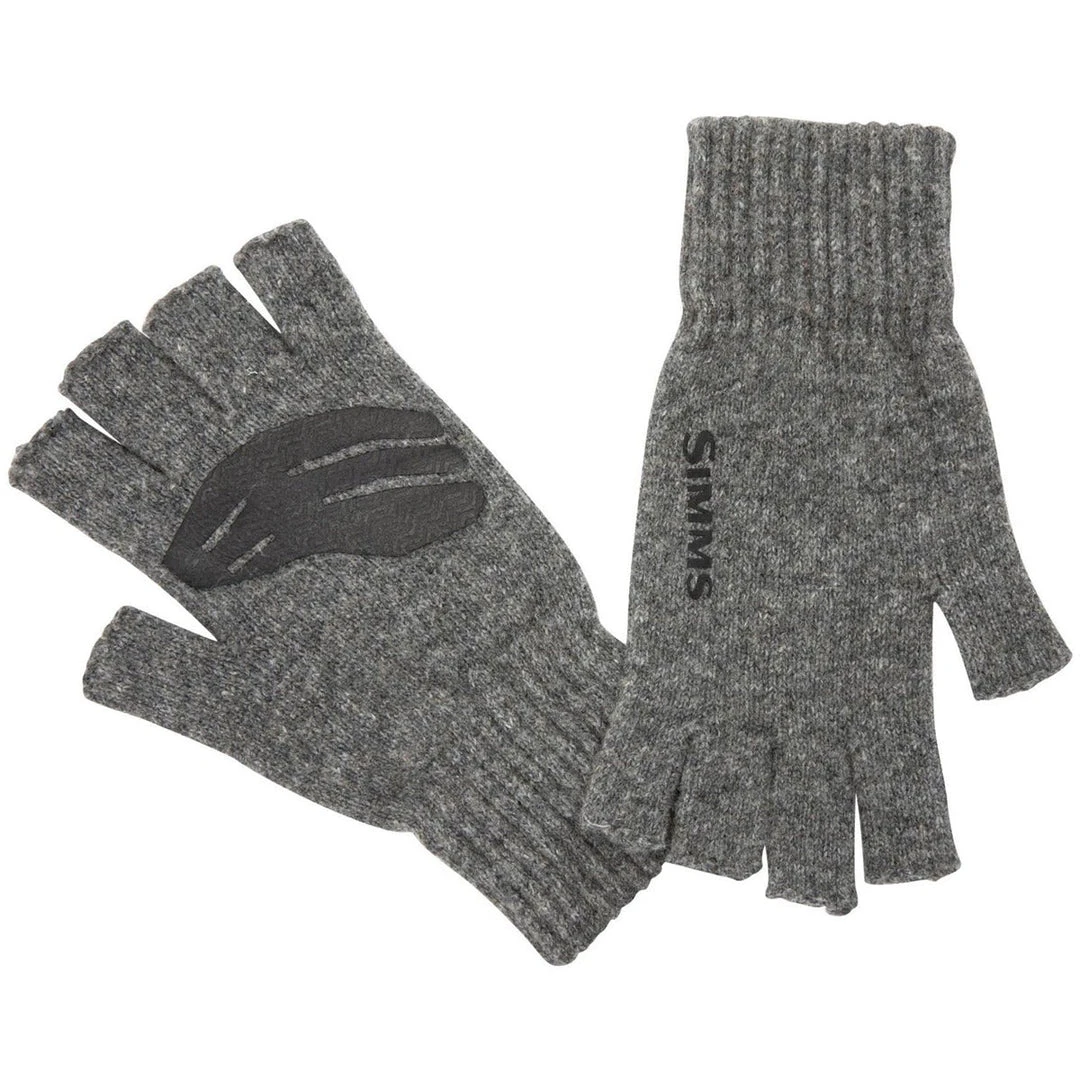 Simms Fishing Men's Wool Half-Finger Glove 3 Simms Fishing Men's Wool Half-Finger Glove