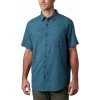 Columbia Men's Under Exposure Yarn-Dye Short Sleeve Shirt - Clearance