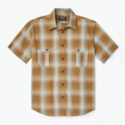 Filson Men's Feather Cloth Short Sleeve Shirt