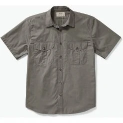 Filson Men's Feather Cloth Short Sleeve Shirt