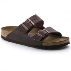 Birkenstock Men Arizona Soft Footbed Oiled Nubuck Leather