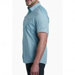 KUHL Men's Karib Stripe Short Sleeve Shirt