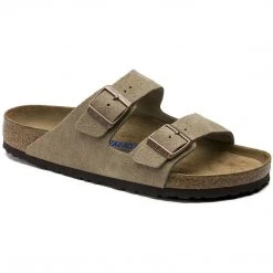 Birkenstock Arizona Soft Footbed Suede Leather Men