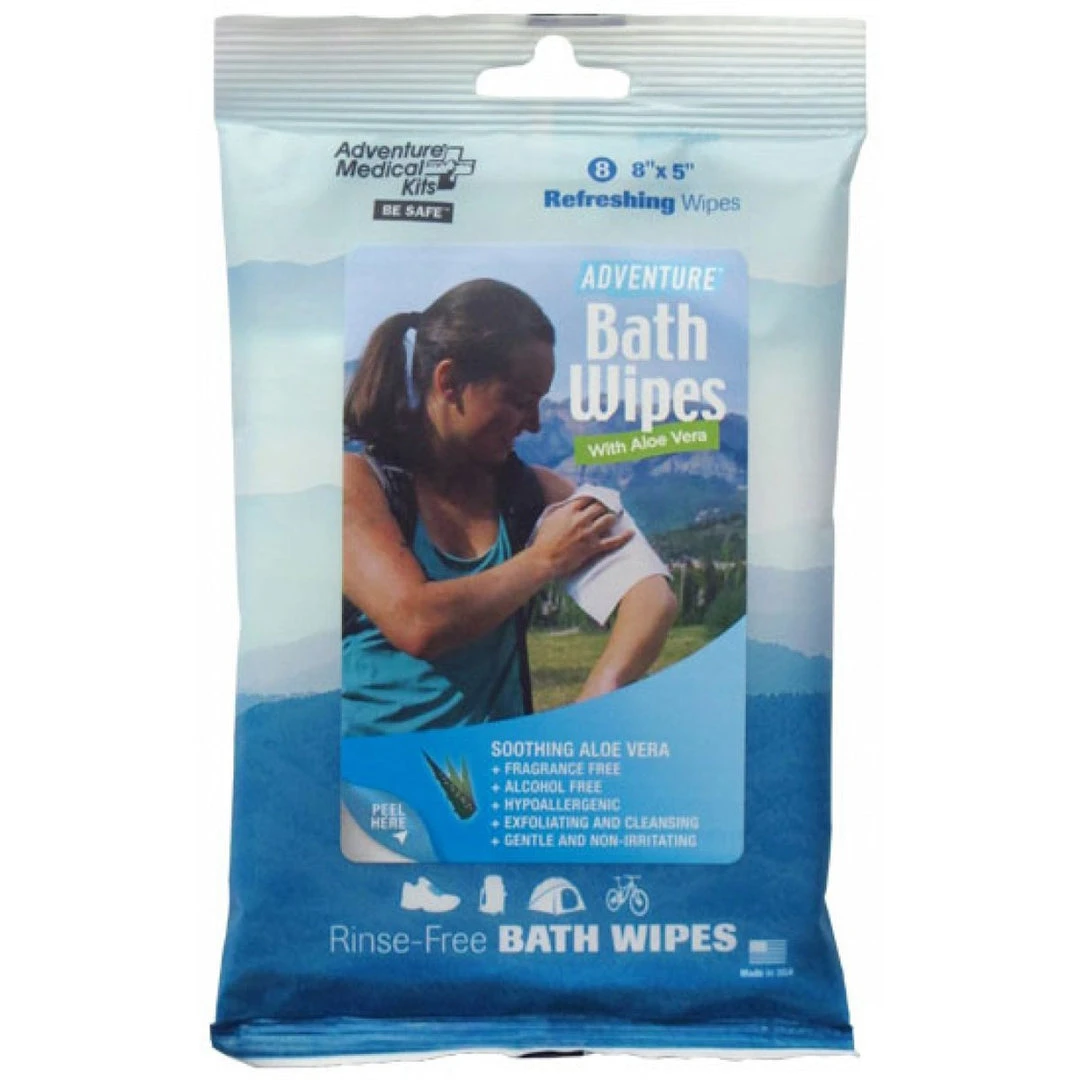 Adventure Medical Kits Camp & Hike Adventure Bath Wipes - Travel Size, Pkg./8 3 Adventure Medical Kits Camp & Hike Adventure Bath Wipes - Travel Size, Pkg./8
