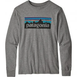 Patagonia Kids Boys' Long-Sleeved Graphic Organic T-Shirt