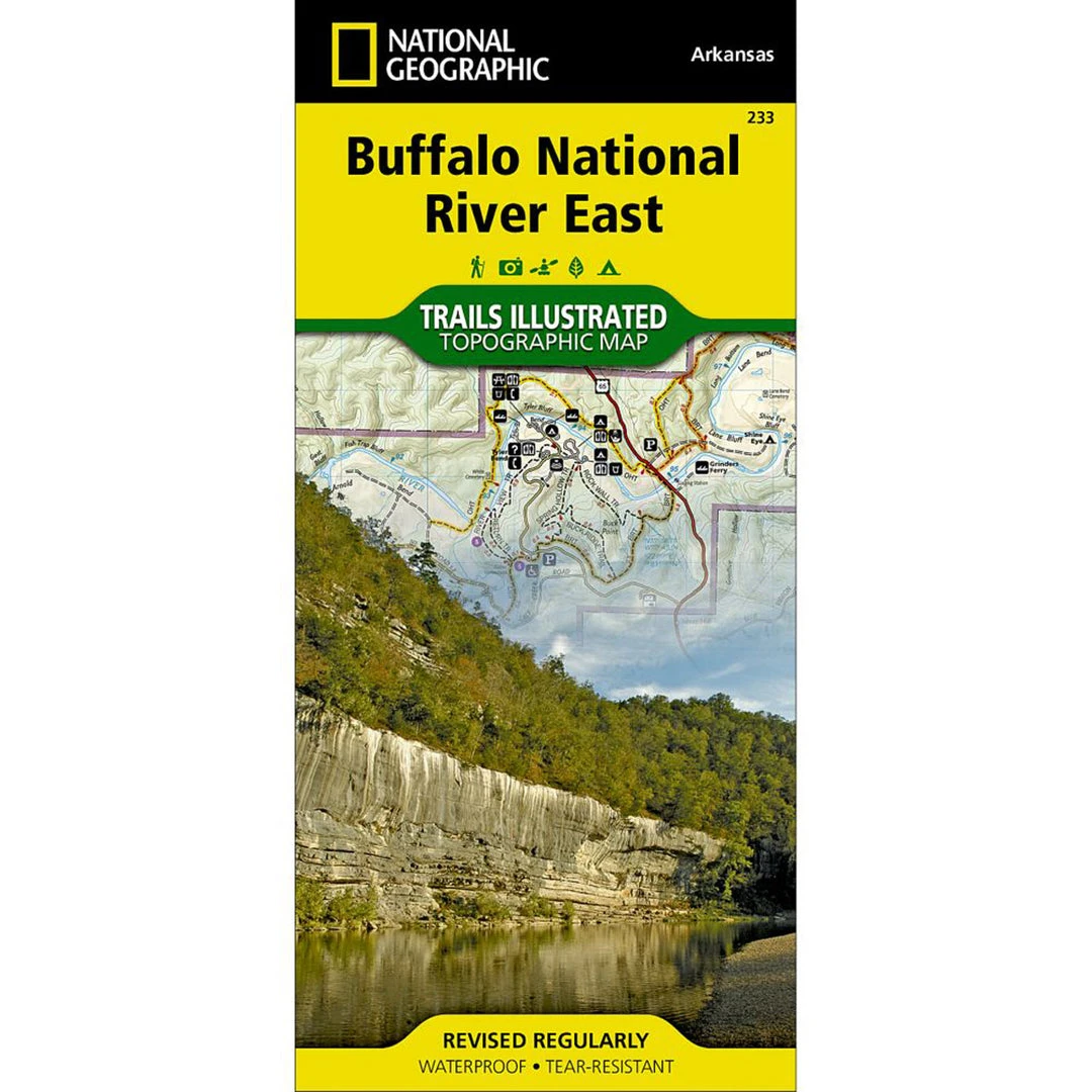 National Geographic Maps Buffalo National River East Map Camp & Hike 3 National Geographic Maps Buffalo National River East Map Camp & Hike
