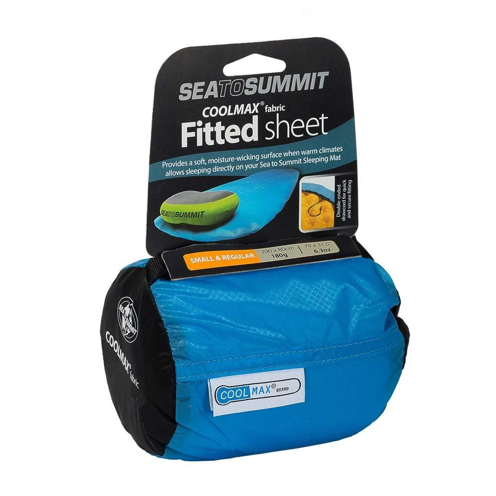 Sea To Summit Coolmax Fitted Sleeping Mat Sheet - Small/Regular 3 Sea To Summit Coolmax Fitted Sleeping Mat Sheet - Small/Regular