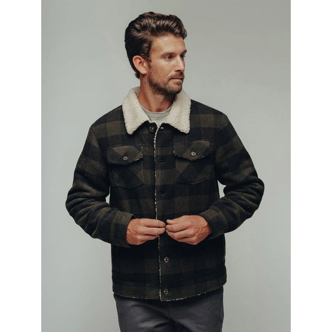 The Normal Brand Men's Sherpa Collar Jacket 5 The Normal Brand Men's Sherpa Collar Jacket