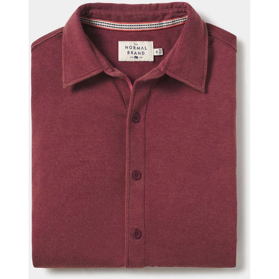 The Normal Brand Men's Puremeso Acid Wash Button Up Shirt 5 The Normal Brand Men's Puremeso Acid Wash Button Up Shirt