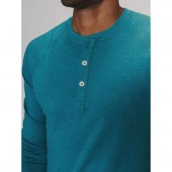 The Normal Brand Men's Puremeso Raglan Henley 43 The Normal Brand Men's Puremeso Raglan Henley