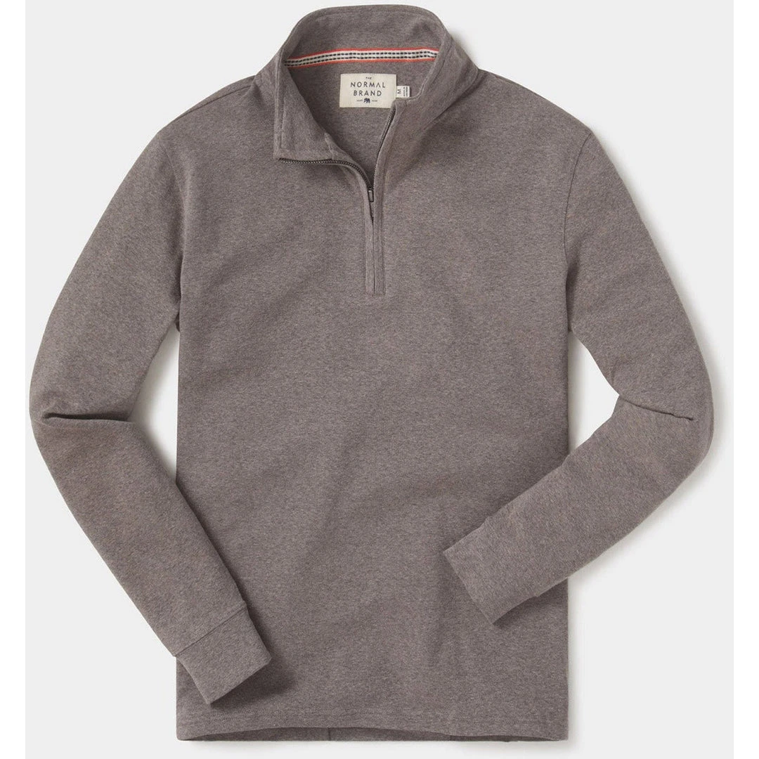 The Normal Brand Men's Puremeso Quarter Zip Pullover 24 The Normal Brand Men's Puremeso Quarter Zip Pullover