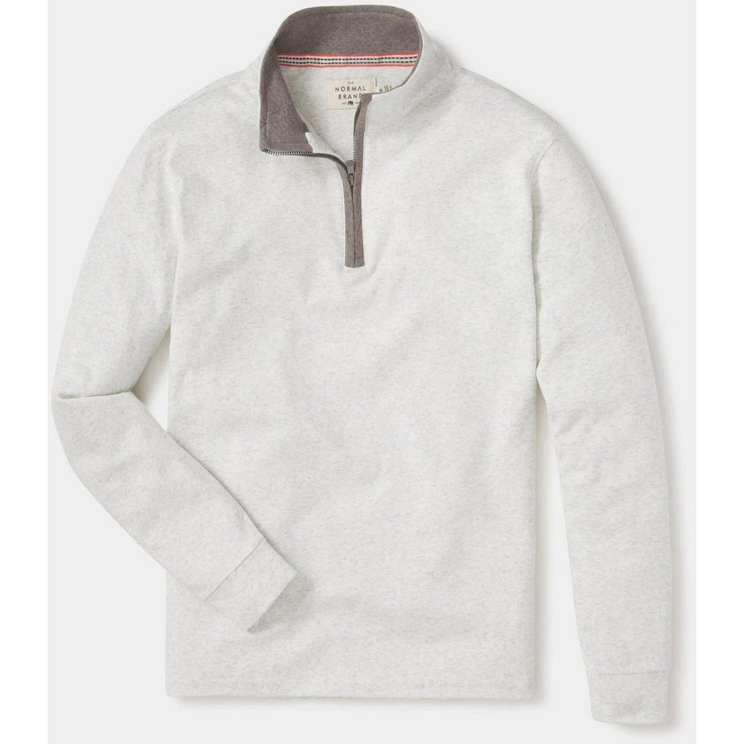 The Normal Brand Men's Puremeso Quarter Zip Pullover 27 The Normal Brand Men's Puremeso Quarter Zip Pullover