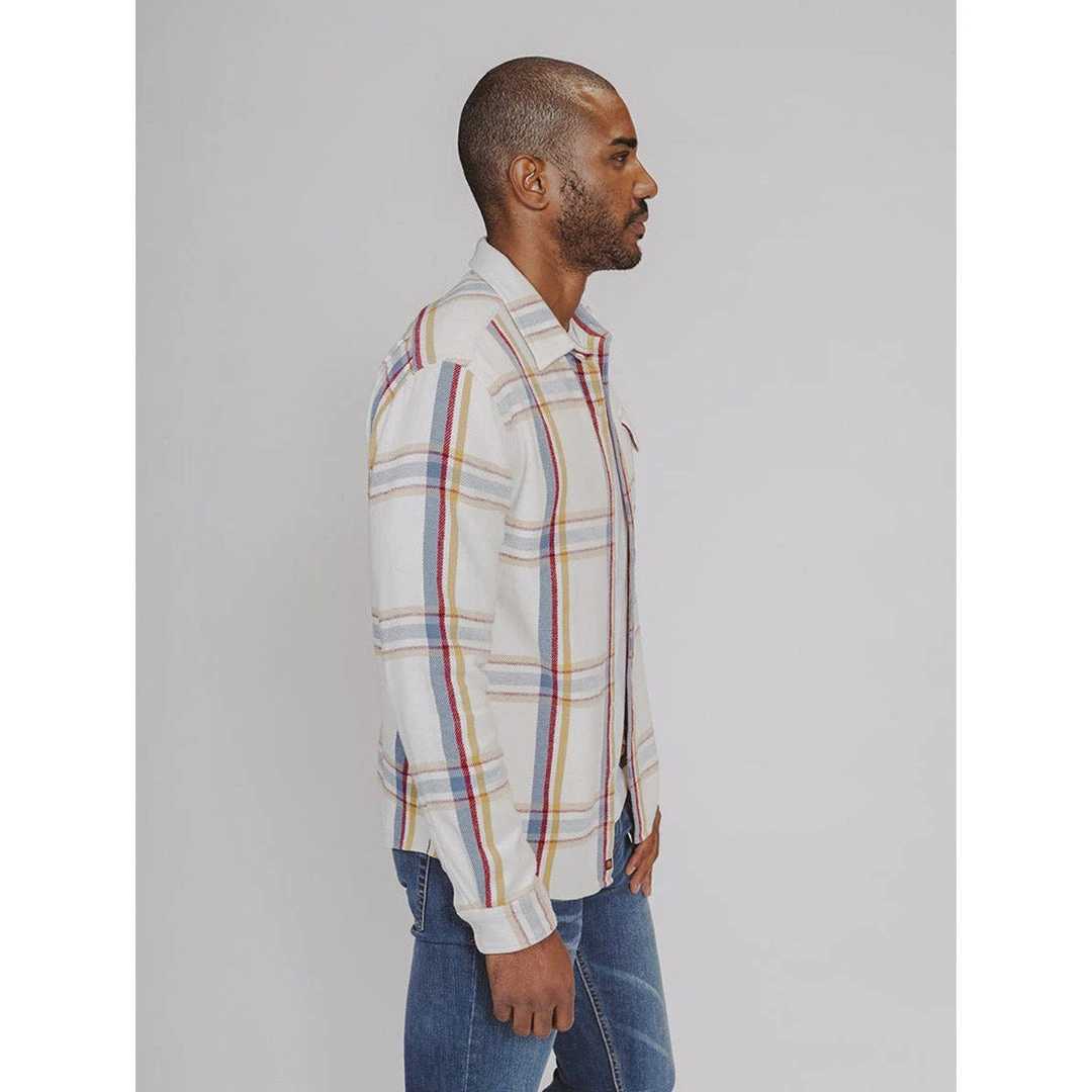 The Normal Brand Men's Boone Heavy Brushed Twill Overshirt 5 The Normal Brand Men's Boone Heavy Brushed Twill Overshirt