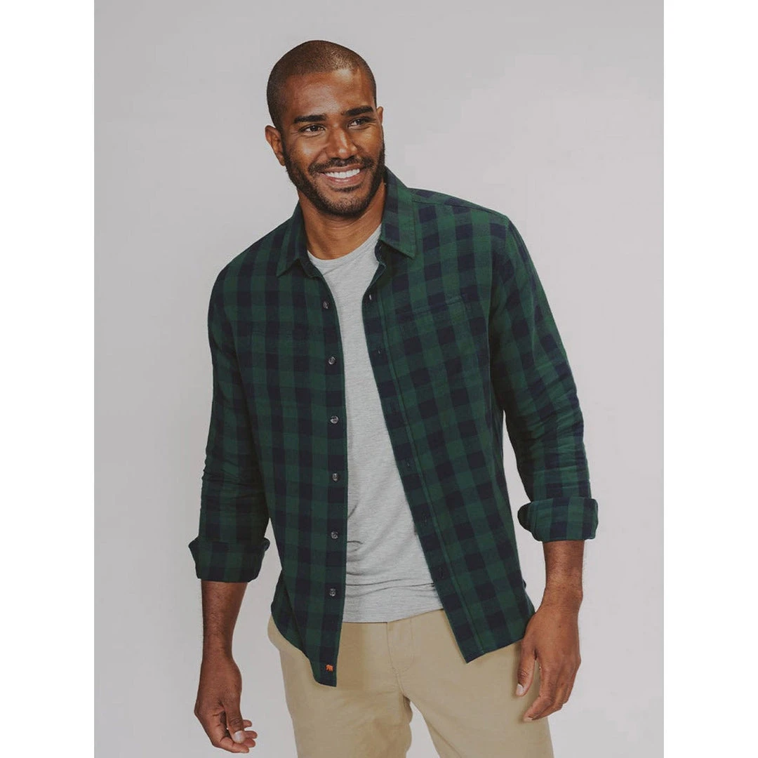 The Normal Brand Men's Jackson Button Up Shirt 15 The Normal Brand Men's Jackson Button Up Shirt
