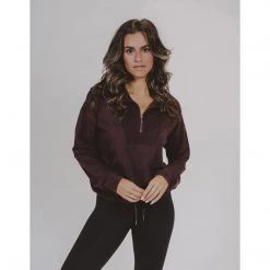 The Normal Brand Women's Classic Terry Looped Half Zip