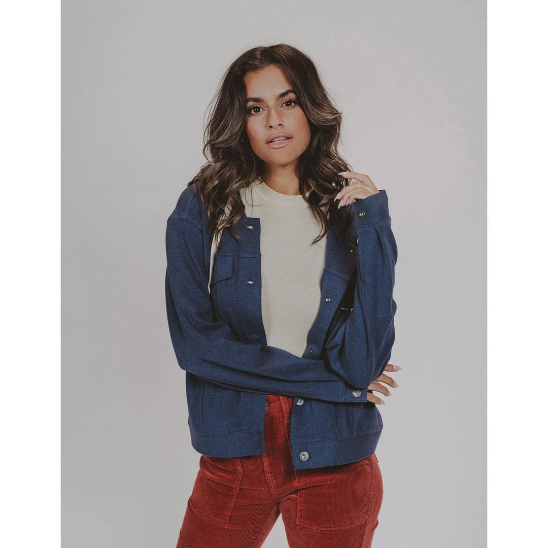 The Normal Brand Women's Puremeso Boyfriend Trucker Jacket 3 The Normal Brand Women's Puremeso Boyfriend Trucker Jacket