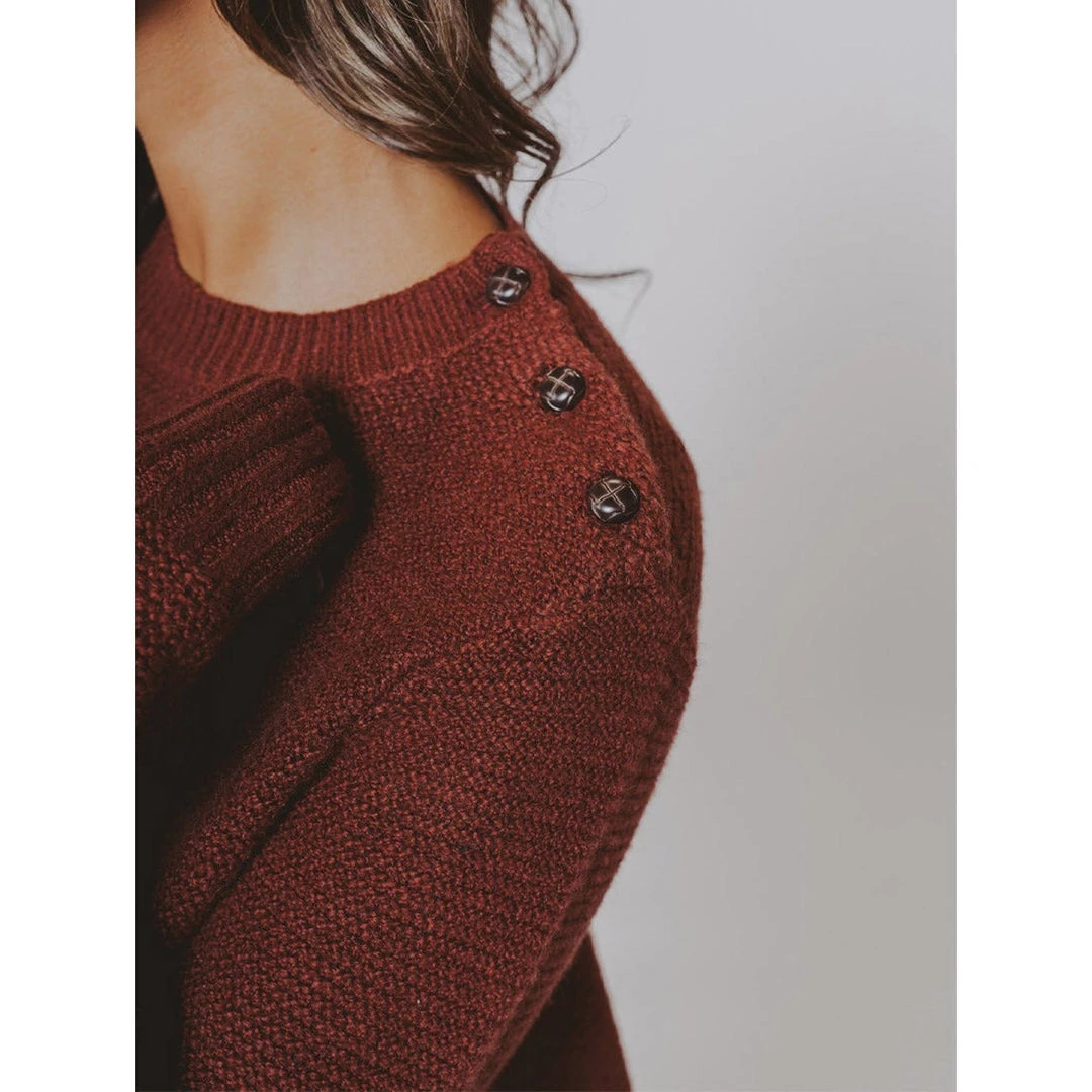 The Normal Brand Women's Elena Crewneck Sweater 5 The Normal Brand Women's Elena Crewneck Sweater