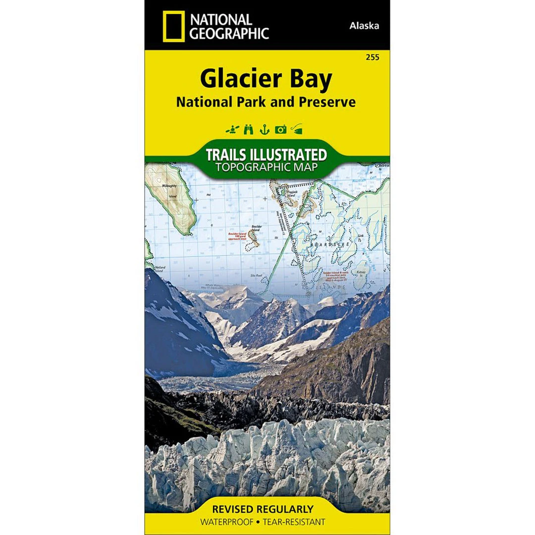 National Geographic Maps Camp & Hike Glacier Bay National Park And Preserve Map 3 National Geographic Maps Camp & Hike Glacier Bay National Park And Preserve Map