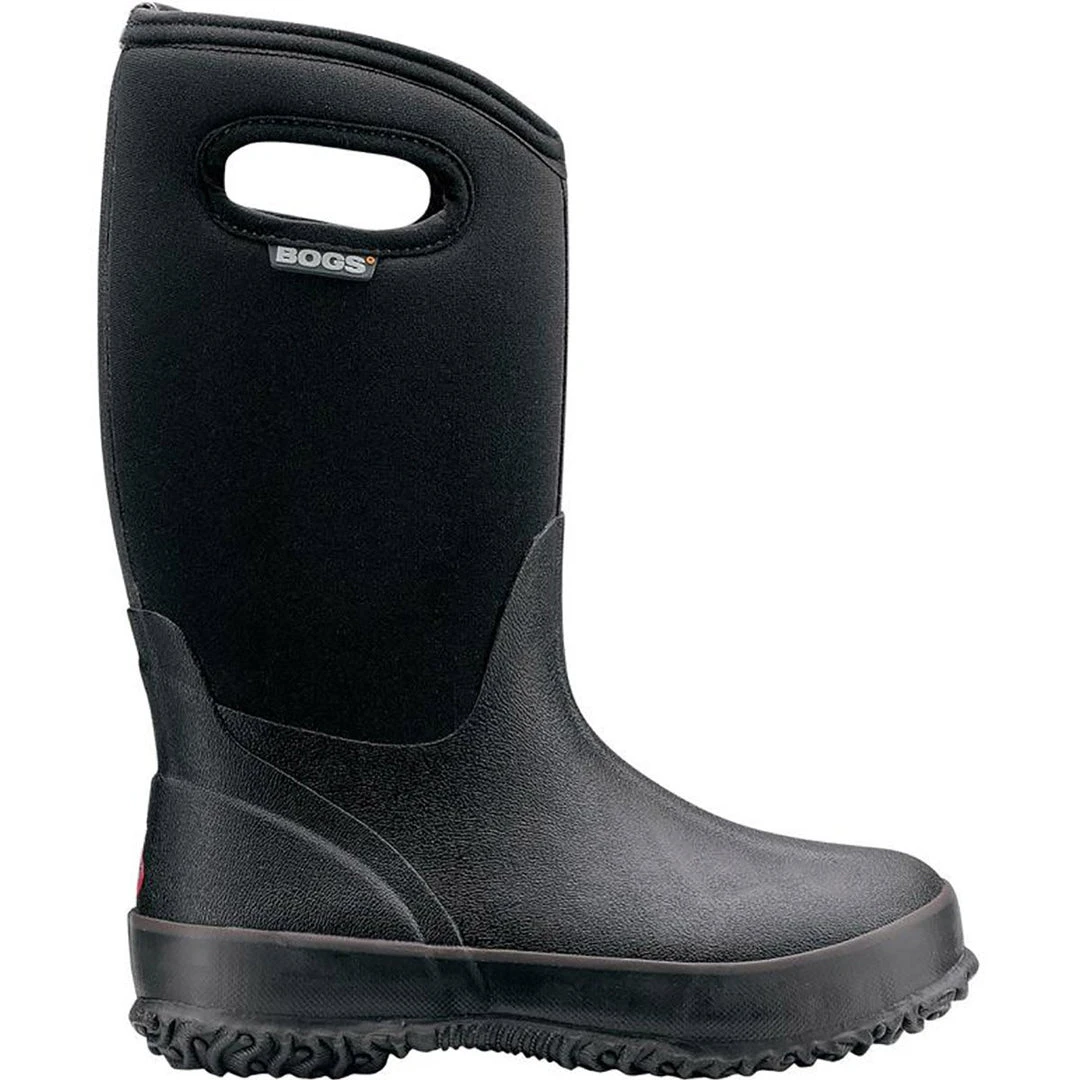 Bogs Kids Classic Black With Handles 3 Bogs Kids Classic Black With Handles