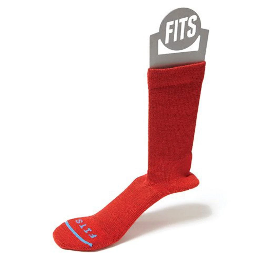 FITS Men Light Hiker Solid Crew Socks 5 FITS Men Light Hiker Solid Crew Socks