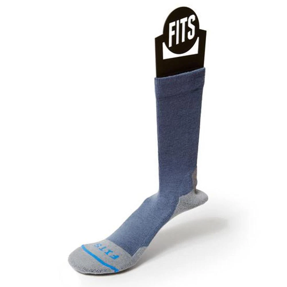 FITS Men Light Hiker Solid Crew Socks 4 FITS Men Light Hiker Solid Crew Socks