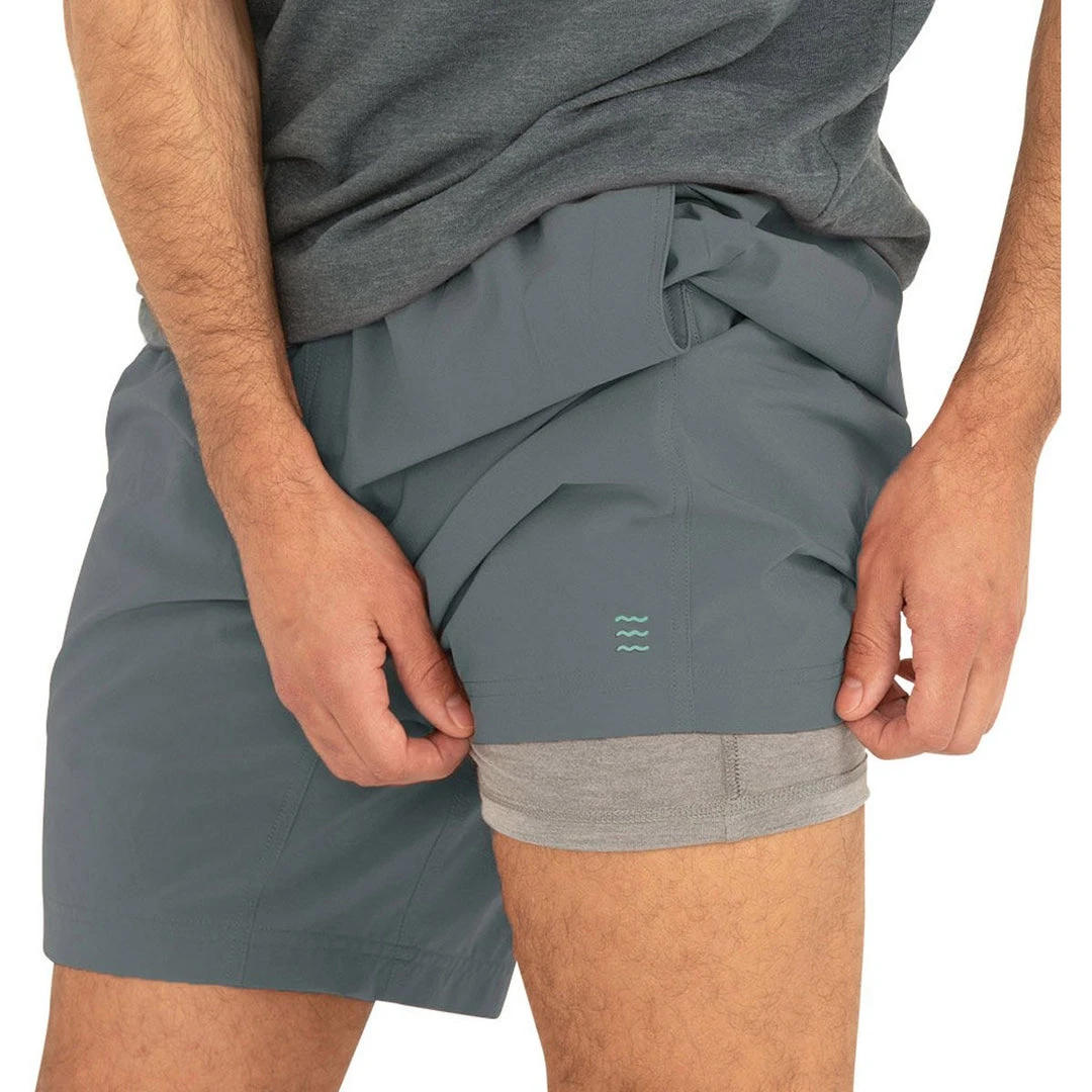 Free Fly Men's Lined Breeze Short - 7.5" 8 Free Fly Men's Lined Breeze Short - 7.5"