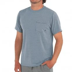Free Fly Men's Bamboo Flex Pocket Tee