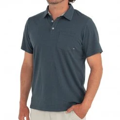 Free Fly Men's Bamboo Heritage Polo