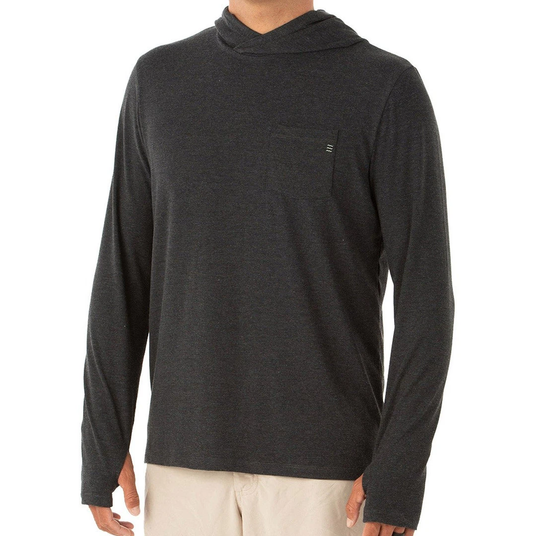 Free Fly Men's Bamboo Crossover Hoody 3 Free Fly Men's Bamboo Crossover Hoody