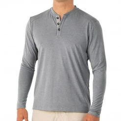 Free Fly Men's Bamboo Flex Henley