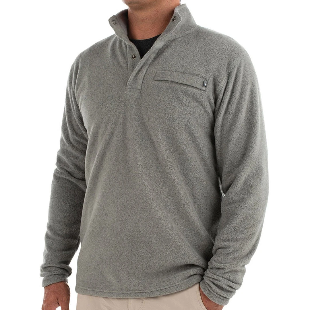 Free Fly Men's Bamboo Polar Fleece Snap Pullover 7 Free Fly Men's Bamboo Polar Fleece Snap Pullover
