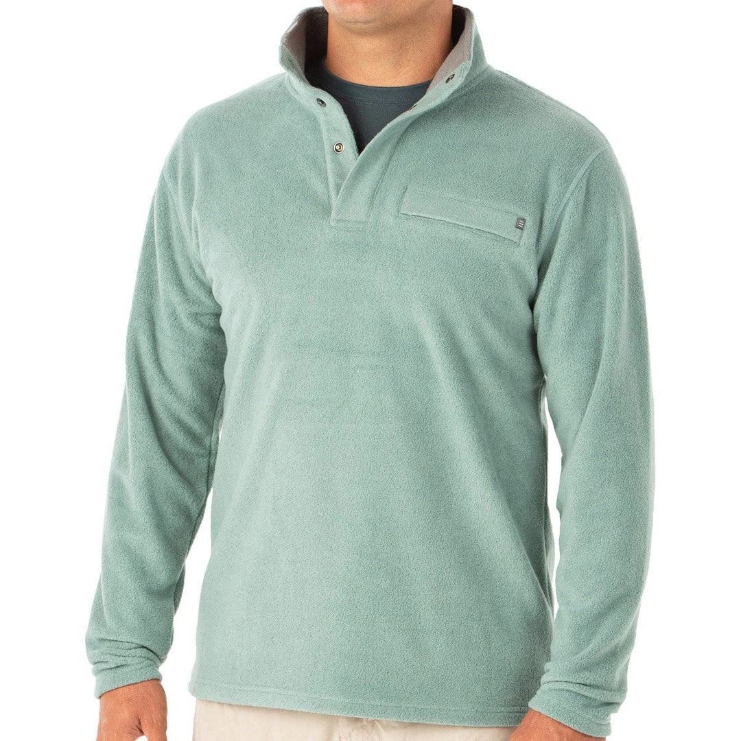 Free Fly Men's Bamboo Polar Fleece Snap Pullover 12 Free Fly Men's Bamboo Polar Fleece Snap Pullover