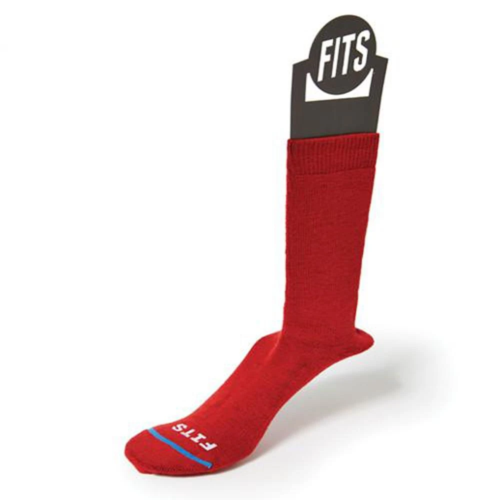 FITS Medium Hiker Crew Socks Men 4 FITS Medium Hiker Crew Socks Men