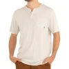 Free Fly Men's Bamboo Slacktide Short Sleeve Henley 2 Free Fly Men's Bamboo Slacktide Short Sleeve Henley