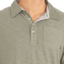 Free Fly Men's Bamboo Slub Polo