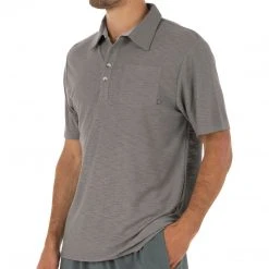 Free Fly Men's Bamboo Slub Polo