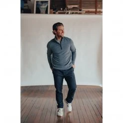 The Normal Brand Men's Puremeso Quarter Zip Pullover 34 The Normal Brand Men's Puremeso Quarter Zip Pullover
