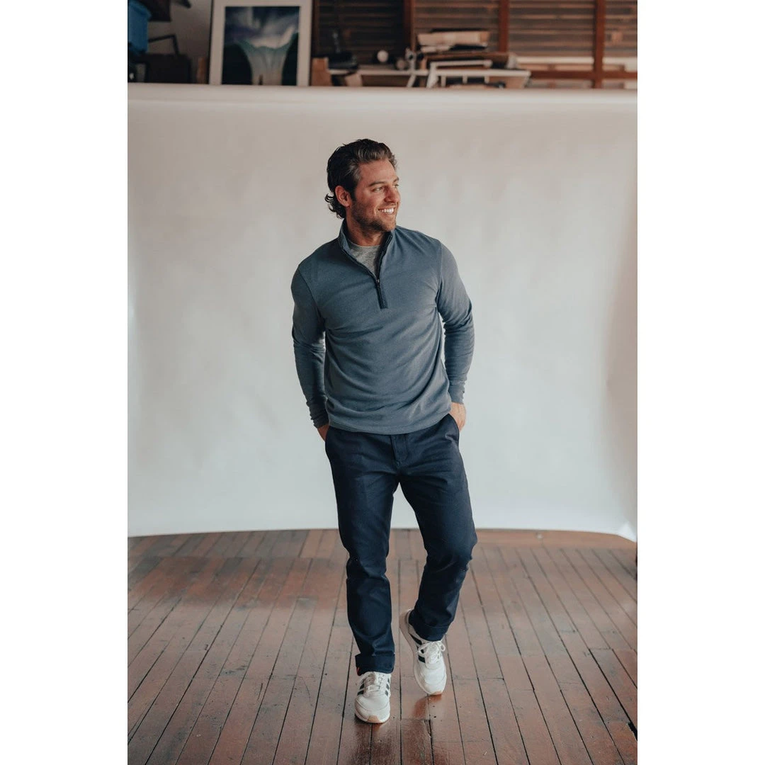 The Normal Brand Men's Puremeso Quarter Zip Pullover 8 The Normal Brand Men's Puremeso Quarter Zip Pullover