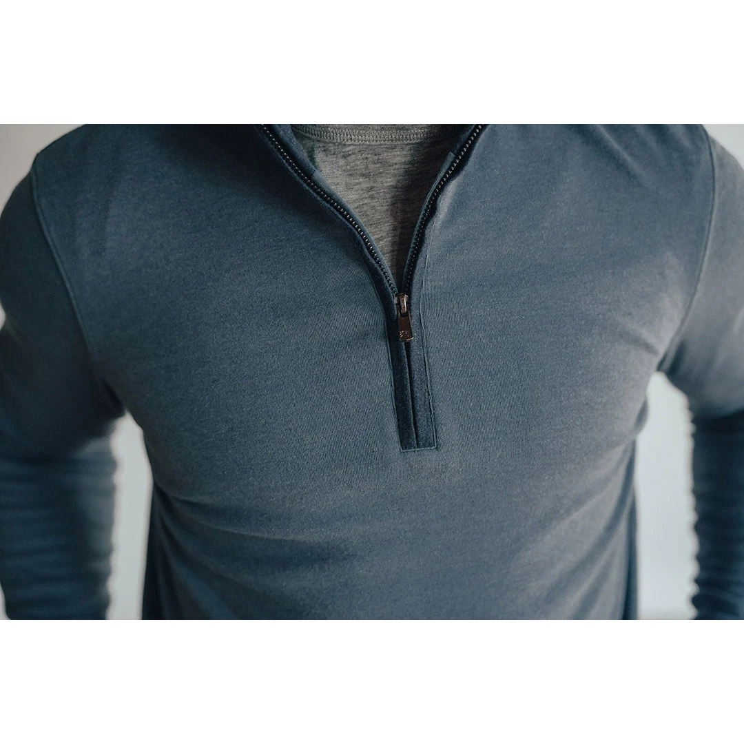 The Normal Brand Men's Puremeso Quarter Zip Pullover 9 The Normal Brand Men's Puremeso Quarter Zip Pullover
