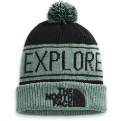The North Face Retro TNF Pom Beanie