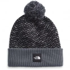 The North Face Girls' Chevron Pom Beanie